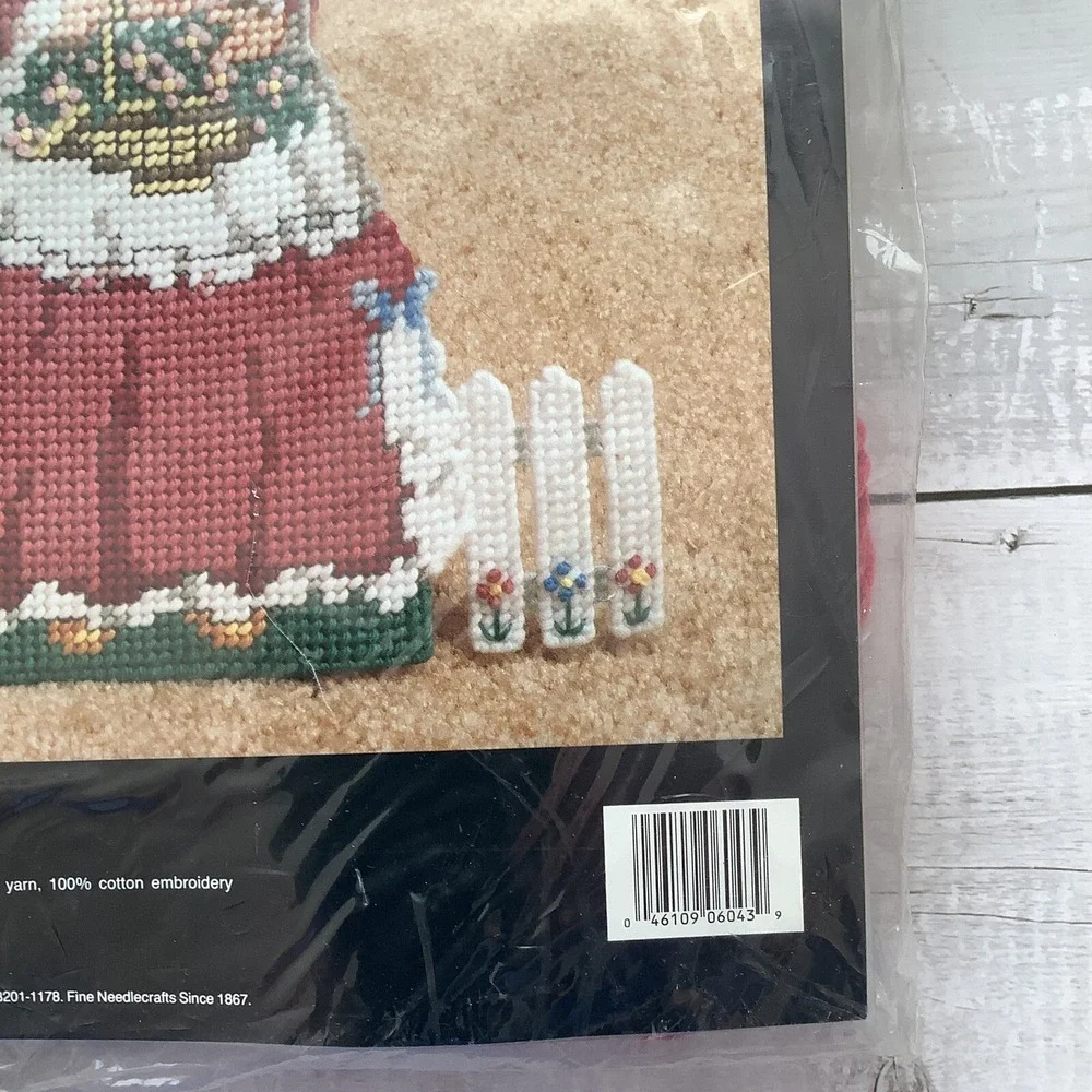 Bucilla Plastic Canvas Kit - Old Fashioned Miss Doorstop‎ 11x13